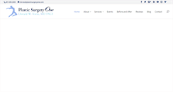 Desktop Screenshot of plasticsurgeryone.com